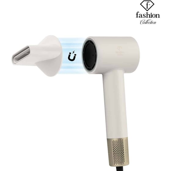 BERLINGER HAUS FTV0151 Επαγγελματικό Πιστολάκι Μαλλιών 1600W Μπεζ image 0