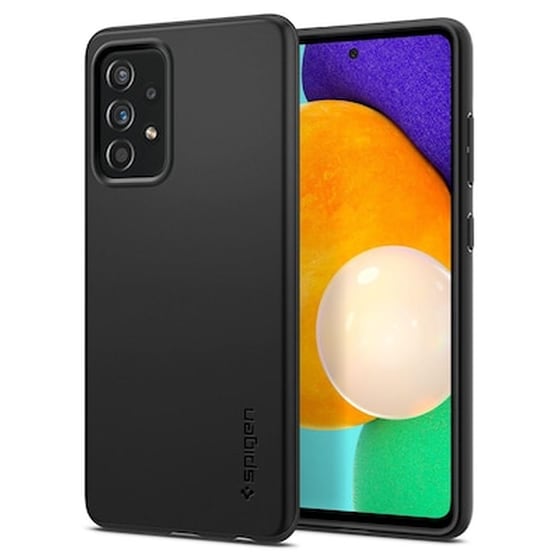 Θήκη Samsung Galaxy A52 - Spigen Thin Fit - Black image 0