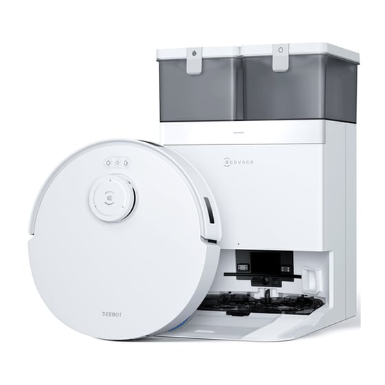 ECOVACS T30CPRO για Σκούπισμα και Σφουγγάρισμα Λευκό Σκούπα Ρομπότ image 2