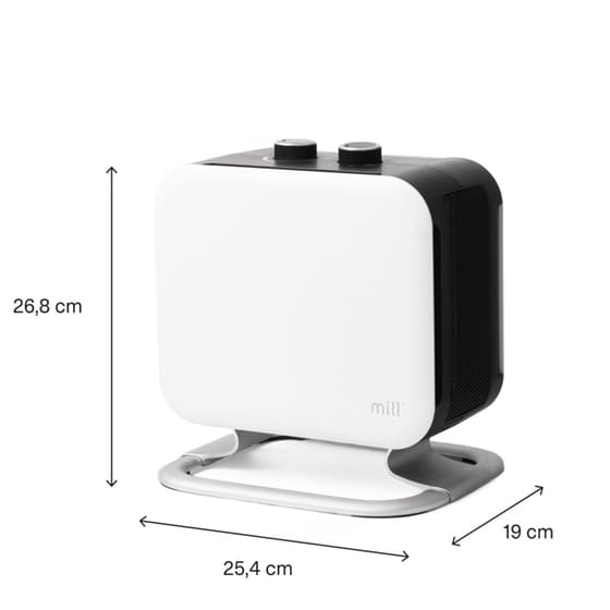 Αερόθερμο Δαπέδου MILL PTC CUS1800MECWA 1800W image 3