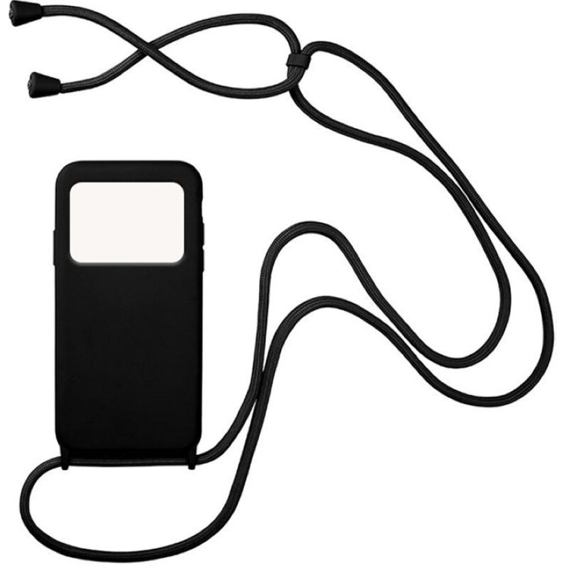 MY COLORS Θήκη Xiaomi Poco X4 Pro 5G - My Colors Carryhang Με Κορδόνι - Μαύρο