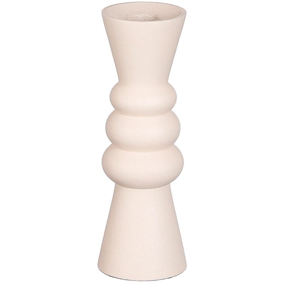 Κηροπήγιο Edelman Rollo 1111652 από Αλουμίνιο 6x18.5cm - Εκρού image 0