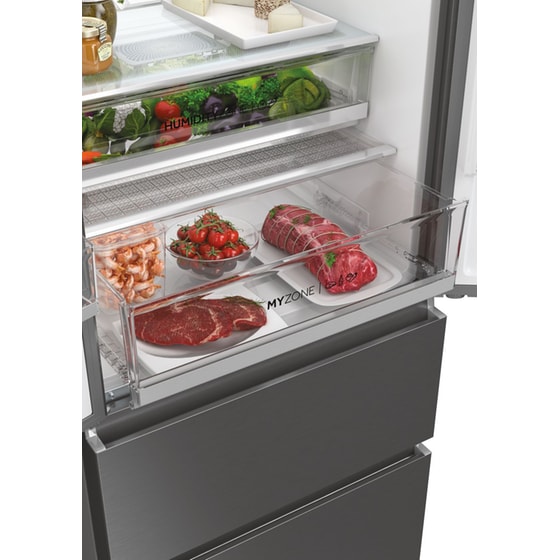 HAIER HFW7720EWMP Total No Frost 477 Lt Inox Ψυγειοκαταψύκτης image 9