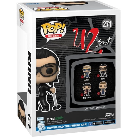 Funko Pop! Rocks U2 - Bono #271 image 2