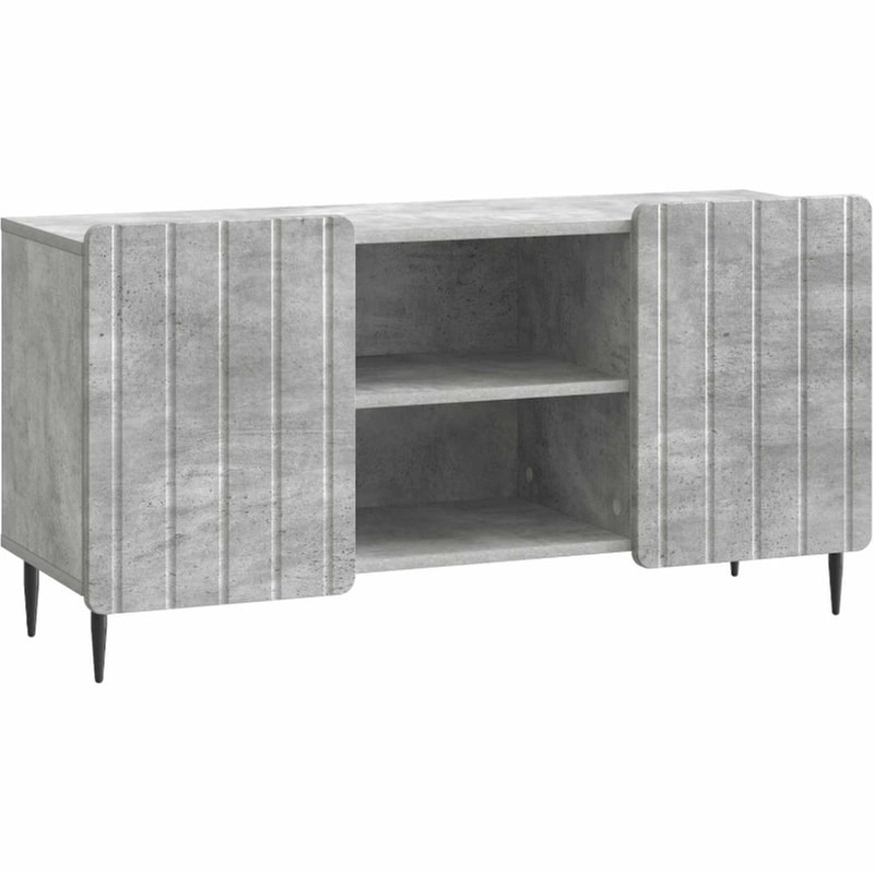 Έπιπλο Τηλεόρασης VidaXL 102x34.5x52 cm - Γκρι Σκυροδέματος