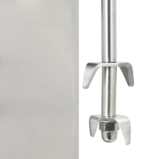 Επιτραπέζια Φραπεδιέρα VIDA XL 80 W Inox image 6