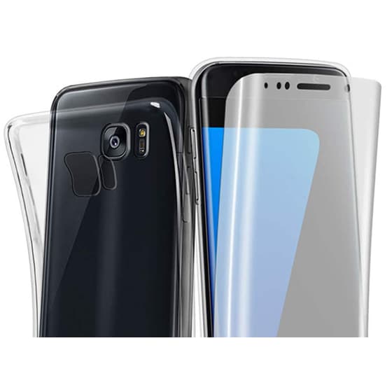 Θήκη SBS SAMSUNG S7 EDGE Transparrent + Protection Glass image 1