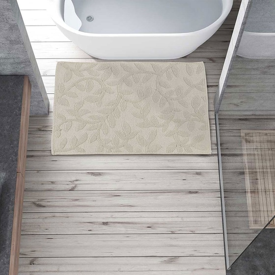 Πατάκι Μπάνιου Das Home Bathmats 0631 Βαμβακερό 50x80cm - Εκρού image 1