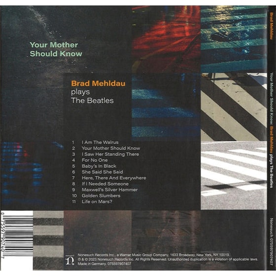 Your Mother Should Know:Mehldau Plays The Beatles image 3