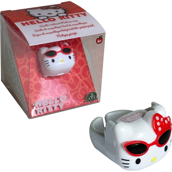 Hello Kitty Make Up Ring Δαχτυλίδι με Lip Balm - Τυχαία Επιλογή Σχεδίου (HKTE6000) image 4