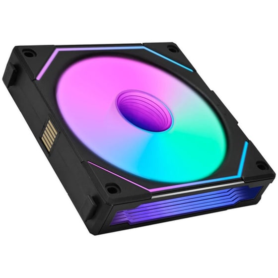 Case Fan Lian Li UNI Fan SL-Infinity Reverse Blade 120mm με RGB Φωτισμό και Σύνδεση 3-Pin / 4-Pin PWM 3τμχ image 2