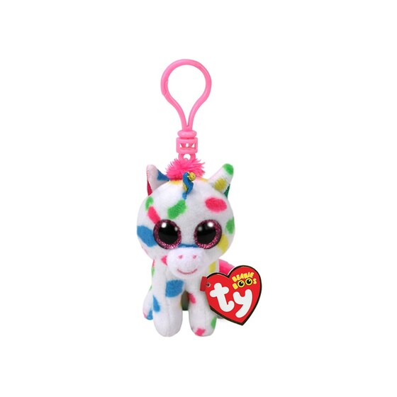 Λούτρινο TY Κλιπ Beanie Boos Harmonie Μονόκερος Πιτσιλωτός (8.5cm) image 0
