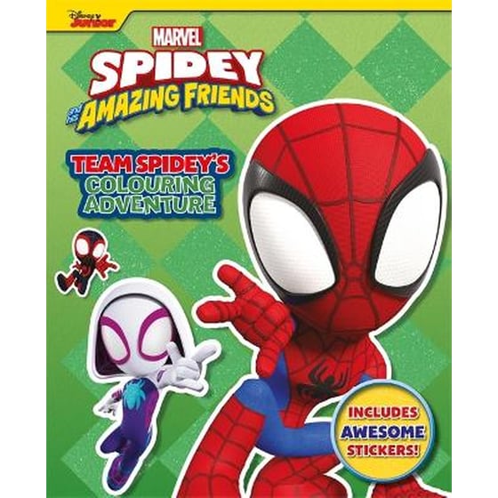 Marvel Spidey and his Amazing Friends: Team Spidey's Colouring Adventure image 0