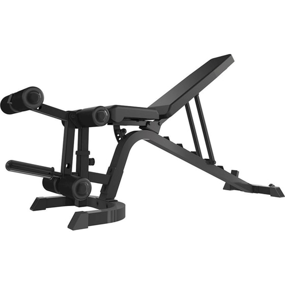 Επικλινής Πάγκος Γυμναστικής Toorx WBX-220 MULTIFIT 122x60x17 cm - Μαύρο image 4