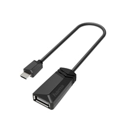 Αντάπτορας Hama micro USB Male σε USB-A Female