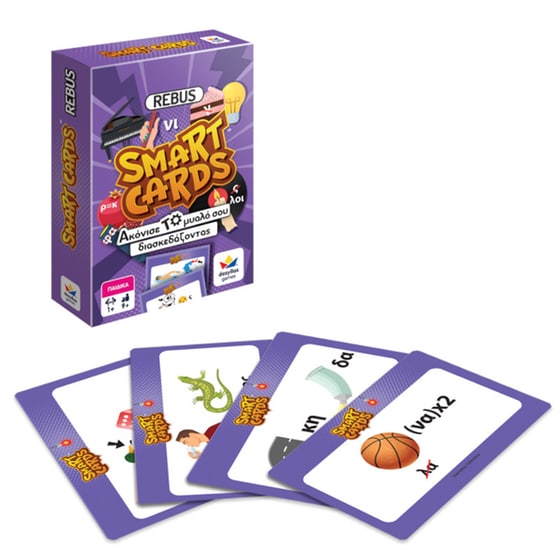Smart Cards - Rebus Επιτραπέζιο (Desyllas Games) image 2