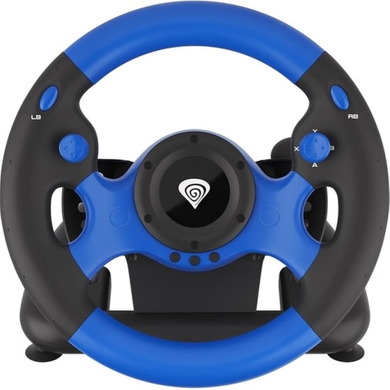 Genesis Seaborg 350 Τιμονιέρα με Πετάλια για PS4, PC, Xbox One - Μαύρο/Μπλε image 0