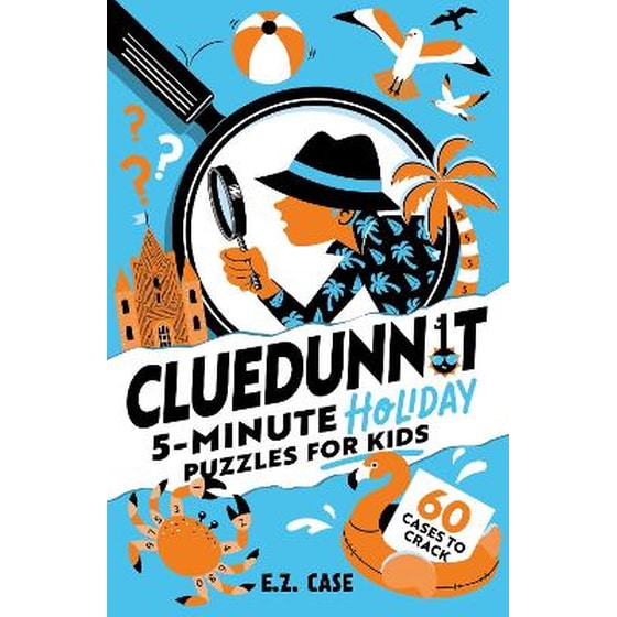 Cluedunnit: 5-minute Holiday Puzzles for Kids image 0