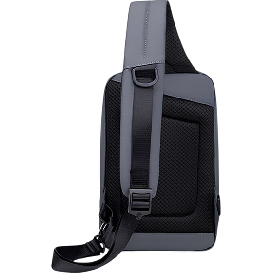Τσαντάκι Ώμου Crossbody Arctic Hunter Xb00526 με Θήκη Tablet - 3lt - Γκρι image 1