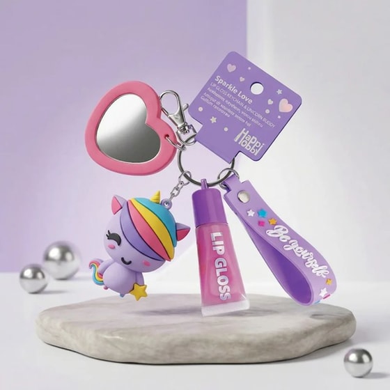Μπρελόκ με Ligloss HappiHobbi Sparkle - Τυχαία Επιλογή image 2