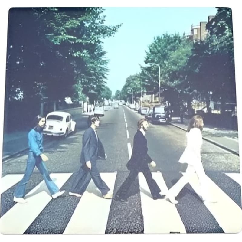 The Beatles - Coaster Single Ceramic (Abbey Road)