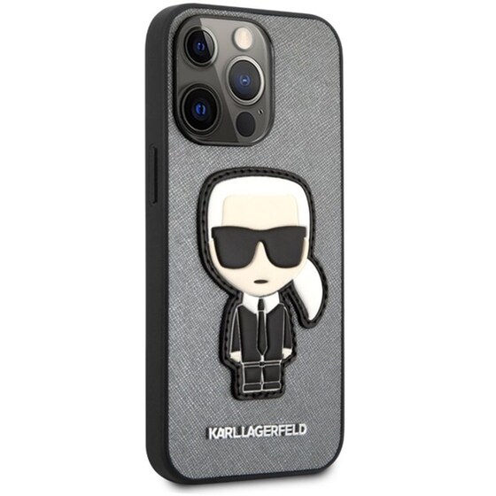 Θήκη Apple iPhone 13 Pro - Karl Lagerfeld - Ασημί image 3