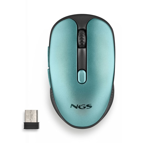Ngs Evo Rust Ice Wireless Rechargeable Mouse Ασύρματο Αθόρυβο Επαναφορτιζόμενο Ποντίκι Σε Γαλάζιο Χρώμα image 1