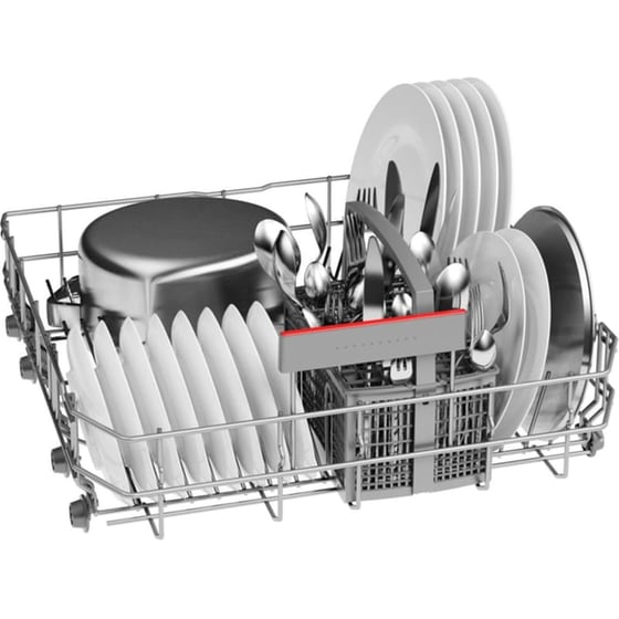 BOSCH SMS4HTW00E για 13 Σερβίτσια Λευκό Πλυντήριο Πιάτων image 3