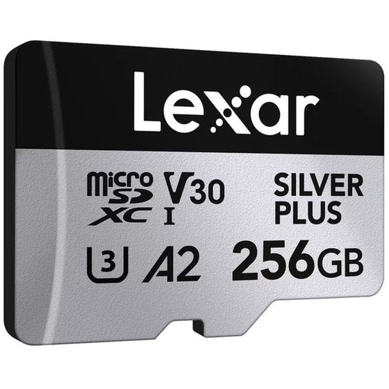 Lexar microSDXC Silver Plus 256GB με αντάπτορα image 1
