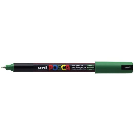 Μαρκαδόρος Γραφής Posca PC-1MR Πράσινο 0.7 mm image 1