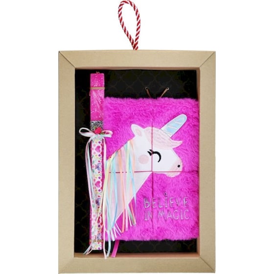 Λαμπάδα Synchronia Λούτρινο Τετράδιο - Μονόκερος image 1