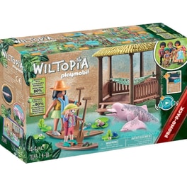 PLAYMOBIL® Wiltopia Βόλτα στο ποτάμι με τα δελφίνια (71143)
