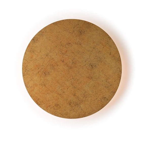 Απλίκα Τοίχου Led Aca Eclipse Zm1705ledwg από MDF 14x3.8x14 cm - Μπρονζέ image 0