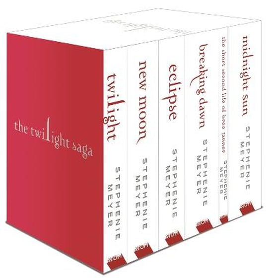 Twilight Saga 6 Book Set (White Cover) image 0