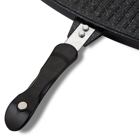 Αντικολλητική Γκριλιέρα Διπλή NAVA Funtzio 10-142-003 από Αλουμίνιο 32x43,5cm image 5