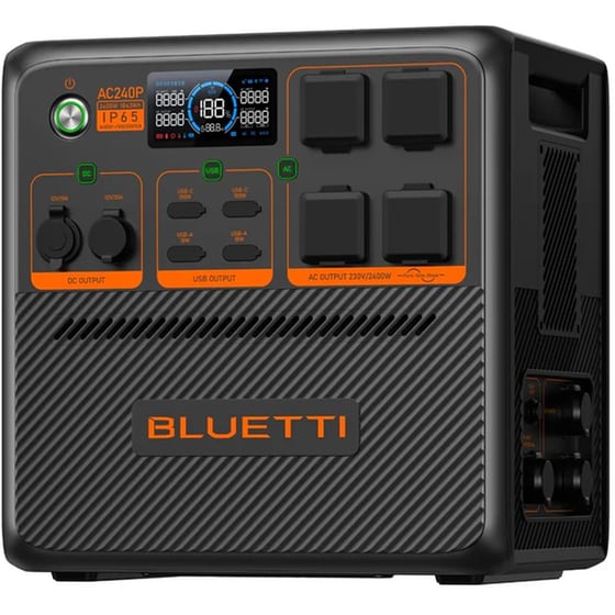 Bluetti Power Station AC240P 1.843Wh  - Μαύρο image 1