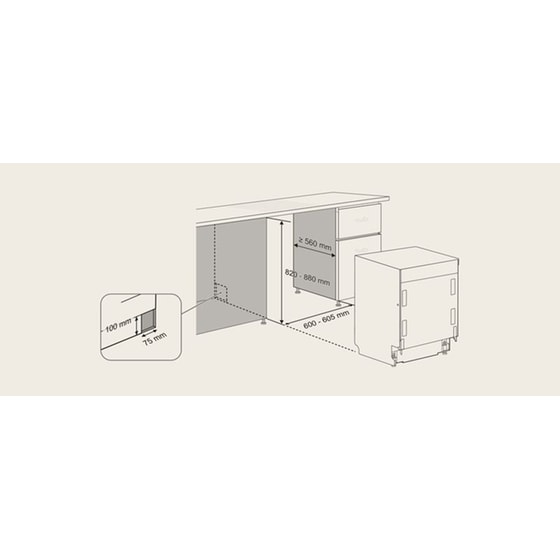 LG DB476TXS 14 Σερβίτσια με WiFi Πλήρως Εντοιχιζόμενο Πλυντήριο Πιάτων image 15