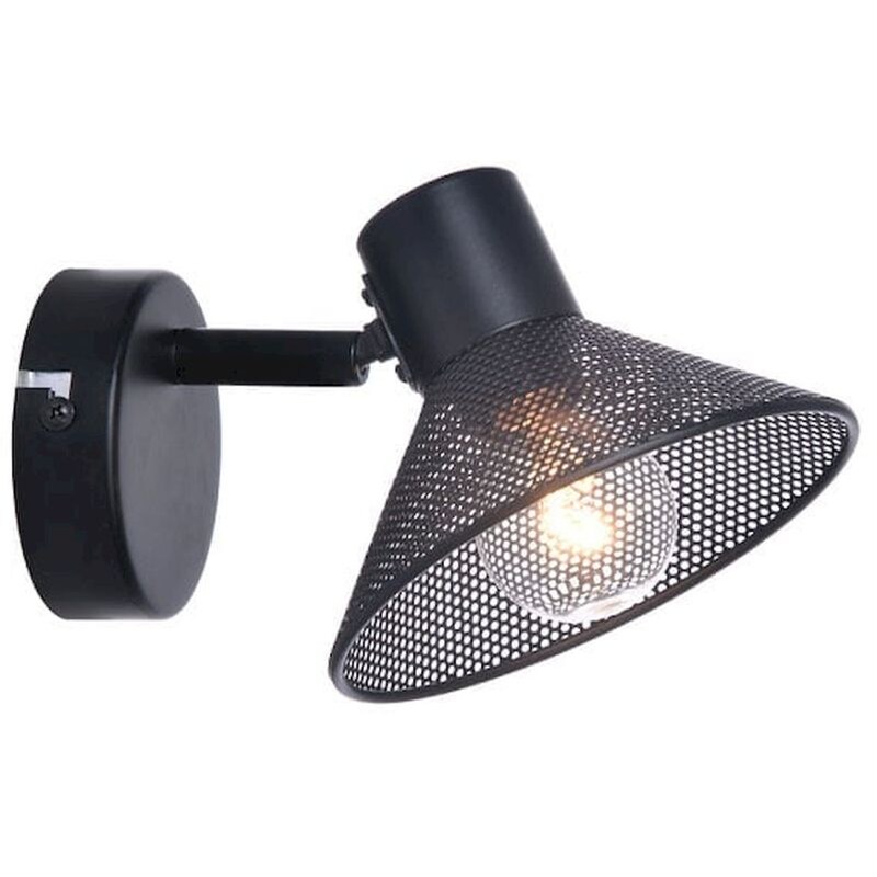 ACA DECOR Σποτ Μονόφωτο Aca Paloma Tnk2831sb Μεταλλικό - Μαύρο