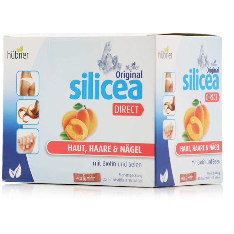 SILICEA Ειδικό Συμπλήρωμα Διατροφής Silicea - Direct Apricot - 30 Φακελάκια/Υγρή μορφή