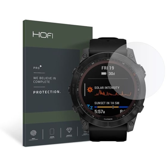 Προστασία Οθόνης Hofi Glass Pro+ Tempered Glass για Garmin Fenix 6X/Fenix 6X Pro image 0
