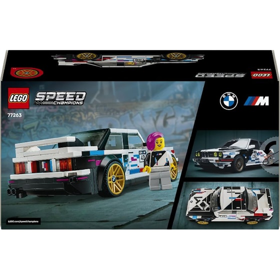 LEGO® Speed Champions BMW M3 (E30) Toy Car Kit (77263) image 8