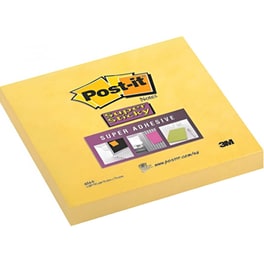 Κύβος Σημειώσεων 3M Post-it 76x76 mm Κίτρινο (90 Φύλλων - 12 Τεμάχια)