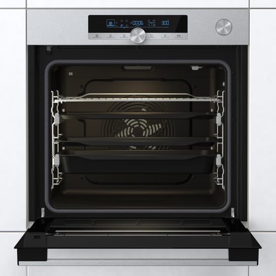 HISENSE BSA66334PX 77 Lt Inox Εντοιχιζόμενος Φούρνος Άνω Πάγκου image 2