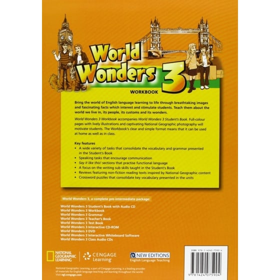 World Wonders 3- Workbook image 1