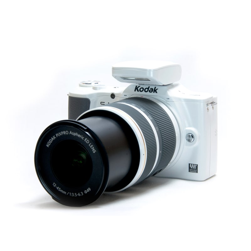 Φωτογραφική Μηχανή Mirrorless Pixpro Kodak S1 Φακός Kodak PIXPRO SZ ED 12-45mm F3.5-6.3 AF - Λευκό