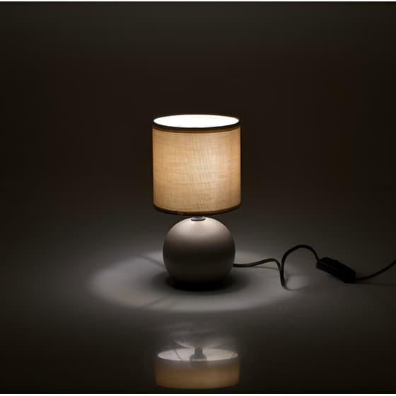 Φωτιστικό Γραφείου Click Επιτραπέζιο 40W - Μπεζ image 2