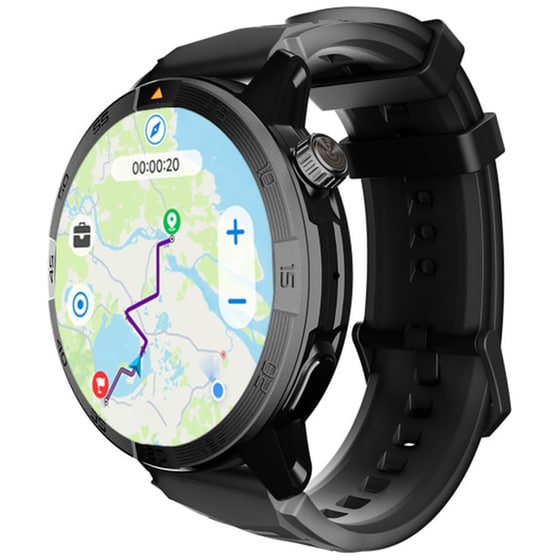 Smartwatch AGM Legion Pro 47mm - Sleek Black/Neon Orange image 2