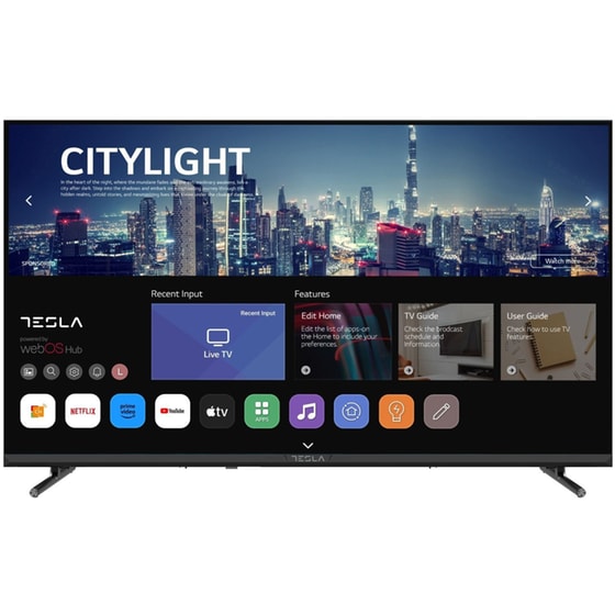 Tesla LED 40" Full HD Smart Τηλεόραση 40E645BFW image 2