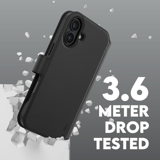 Θήκη Apple iPhone 16 Plus - PanzerGlass MagSafe Tango Two-In-One Wallet Case - Black image 8