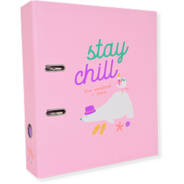 Κλασέρ Αρχειοθέτησης Papermint με 2 Κρίκους Stay Chill Beach Happy